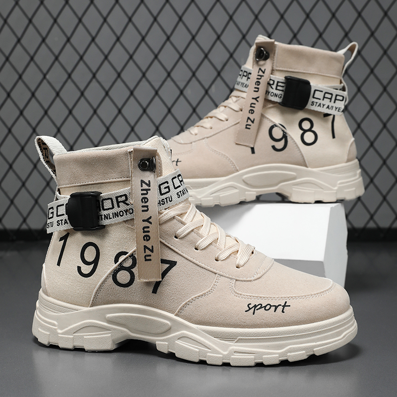 Men'S Shoes Hoka Sale - أحذية رجالية عالية الرقبة بلون موحد،