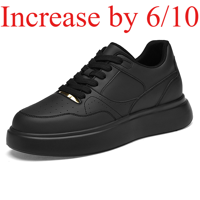 Men'S Shoes Increase Height - أحذية رجالية من الجلد الصناعي الصلب