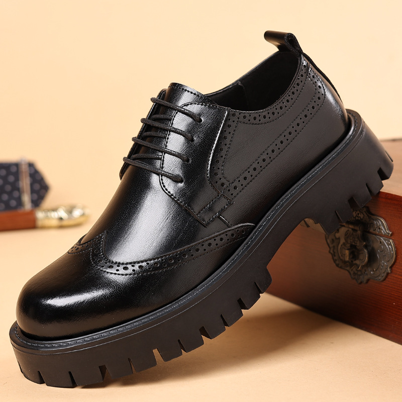 Men'S Shoes Smart - أحذية رجالية جلدية، تصميم عصري، نعل
