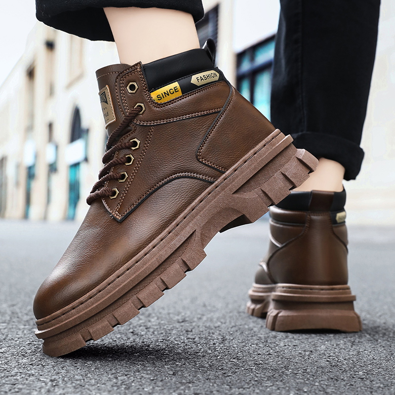 أحذية رجالية جلدية أنيقة للشتا - مراجعة Men'S Shoes Hey Dude وسعره