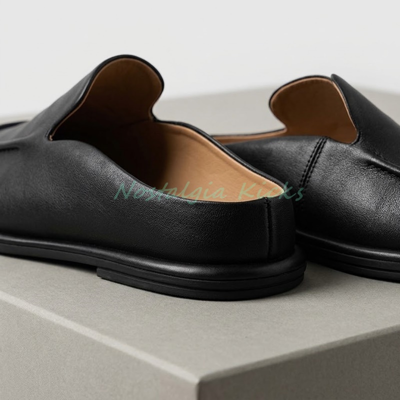 حذاء رجالي من الجلد بدون كعب،  - مراجعة Men'S Shoes Smart وسعره