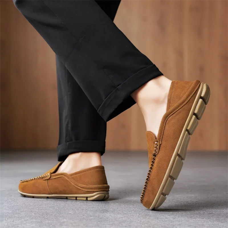 أحذية رجالية عصرية من جلد الشم - مراجعة Men'S Shoes Hey Dude وسعره