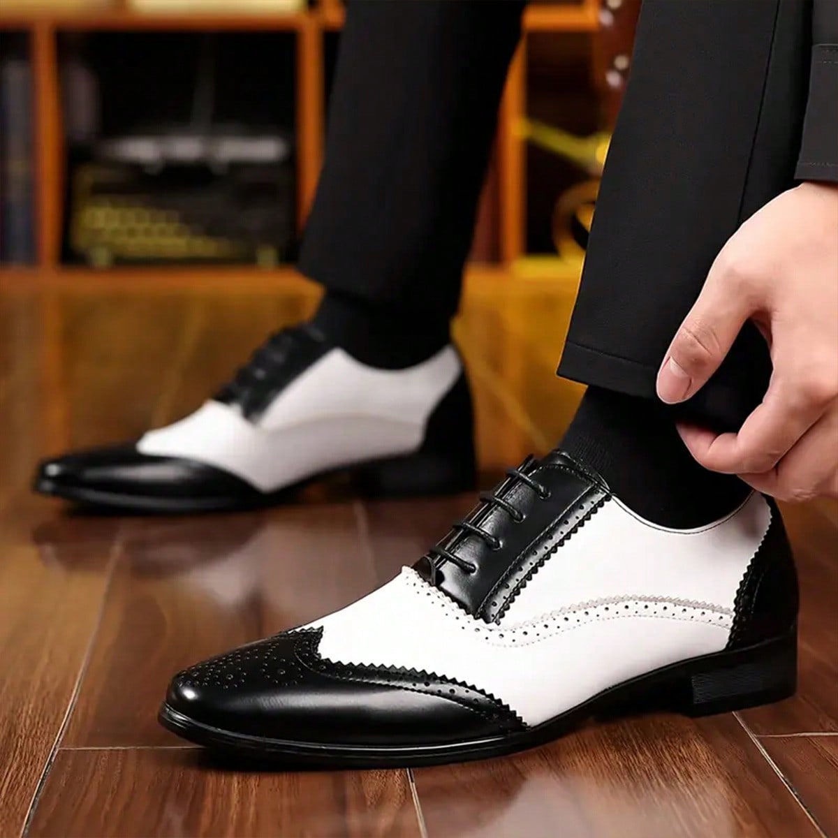 أحذية رسمية رجالية برباط، تصمي - مراجعة Men'S Shoes Smart وسعره