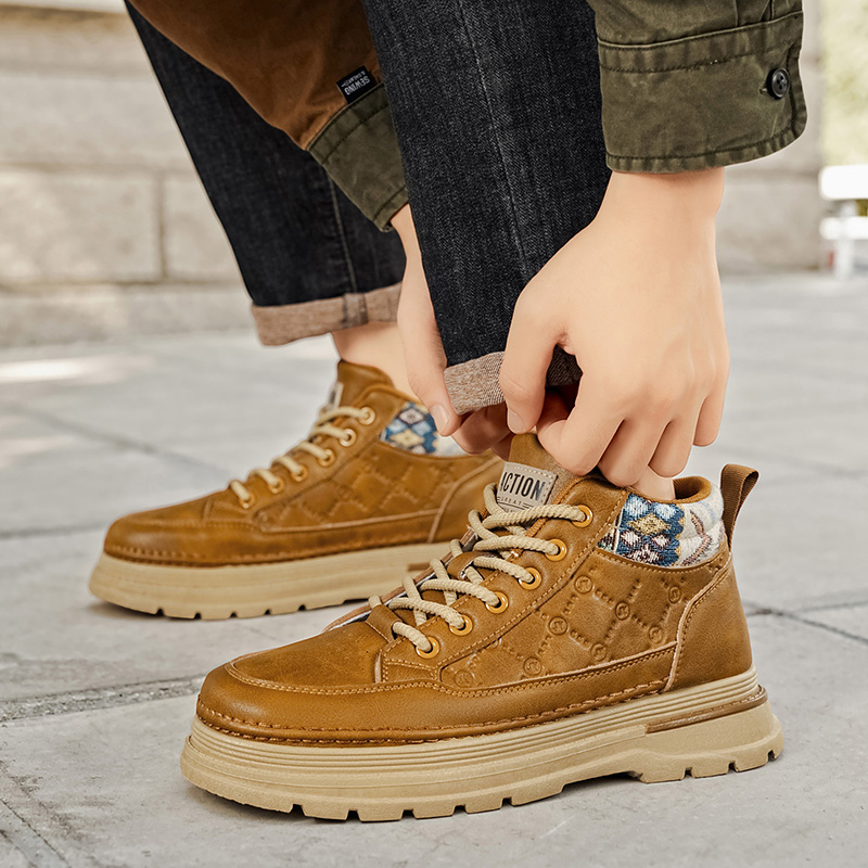 أحذية رجالية عالية الرقبة لخري - مراجعة Men'S Shoes Increase Height وسعره